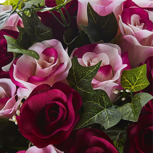 Blush & Bloom Red And Pink Floral Bouquet