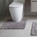 COTTON BRICK STEEL 50x50 Pedestal Mat