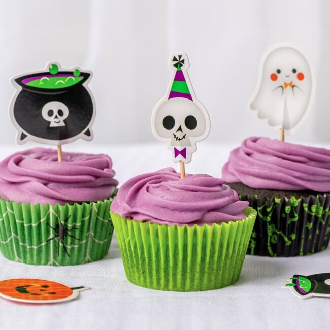 Halloween Fun Cupcake Toppers 