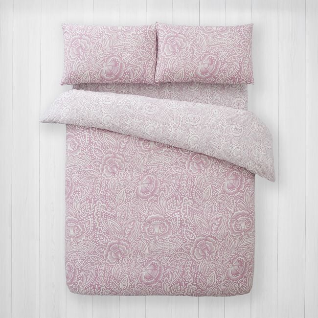 SINGLE DUVET COVER Fallon Raspberry