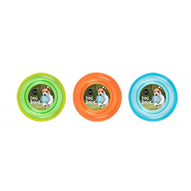 Anti Skid Plastic Cat Bowl - 15cm