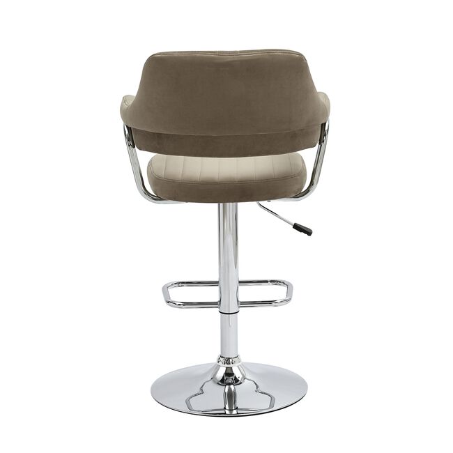 BELMONT Barstool Velvet Taupe