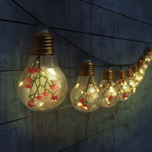 10 Solar Flower Bulb String Light 