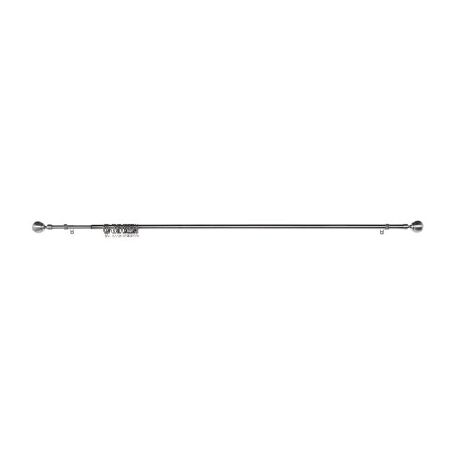 EXTENDABLE BALL 19mm 120-210cm Brushed Nickel