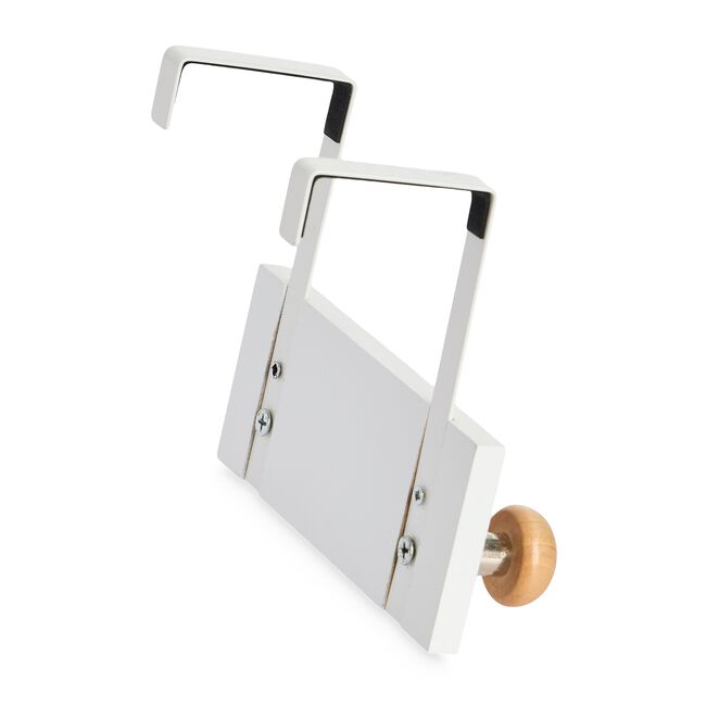 Over Door 2 Hook Wooden Hanger 