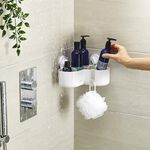 Joseph Joseph Duo Corner Shower Caddy White