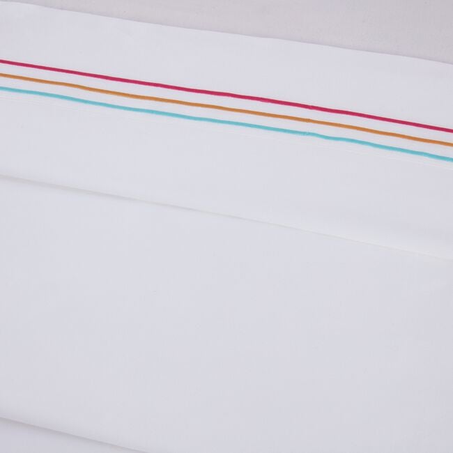 SB FLAT SHEET Triple Stitch Colourpop 400tc