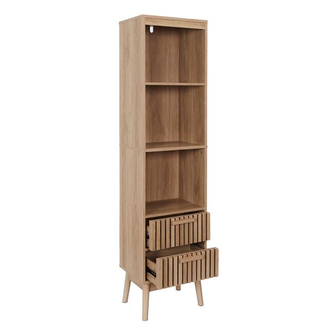 Klaus 2-Drawer Tall Bathroom Cabinet