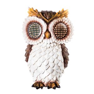 Solar Owl with Moving Eyes