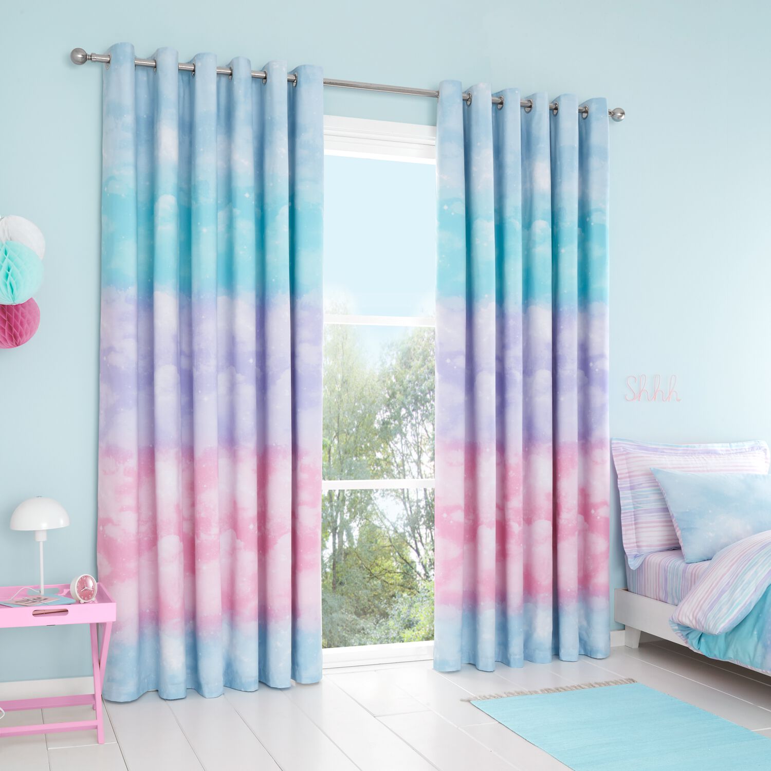 Ombre Clouds Curtains Home Store + More