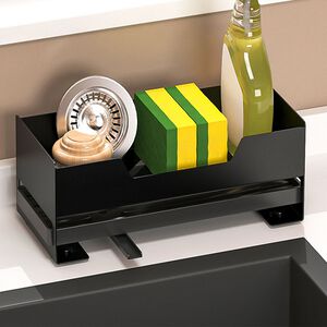 Storage Master Black Sink Tidy