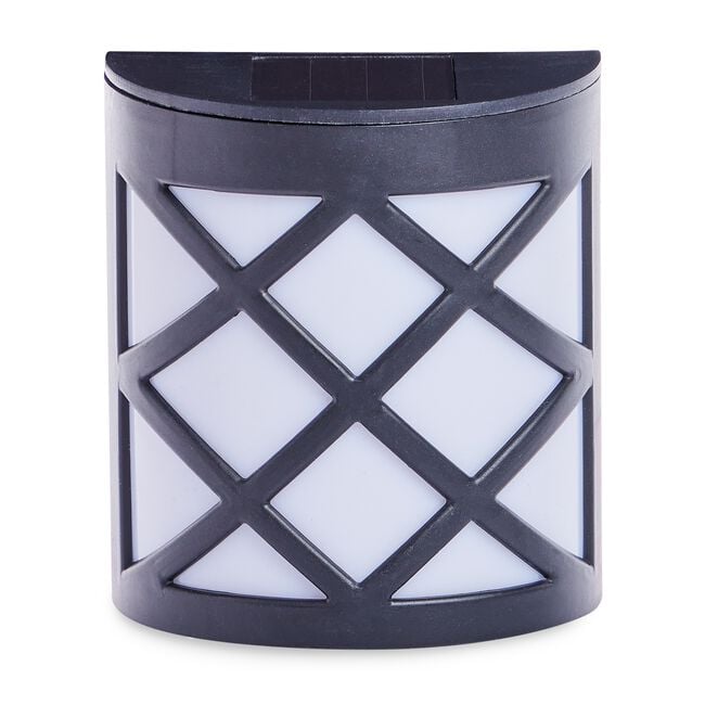 Lattice Garden Solar Wall Light