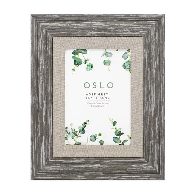10x12 OSLO AGED GREY Frame 