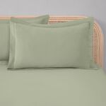 OXFORD PILLOWCASE PAIR Brushed Cotton Twill Forest