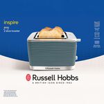 Russell Hobbs Inspire 2 Slice Toaster - Grey