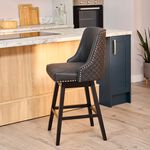 Chelsea Bar Stool - Black
