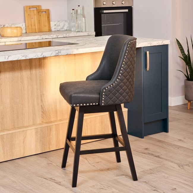 Chelsea Bar Stool - Black