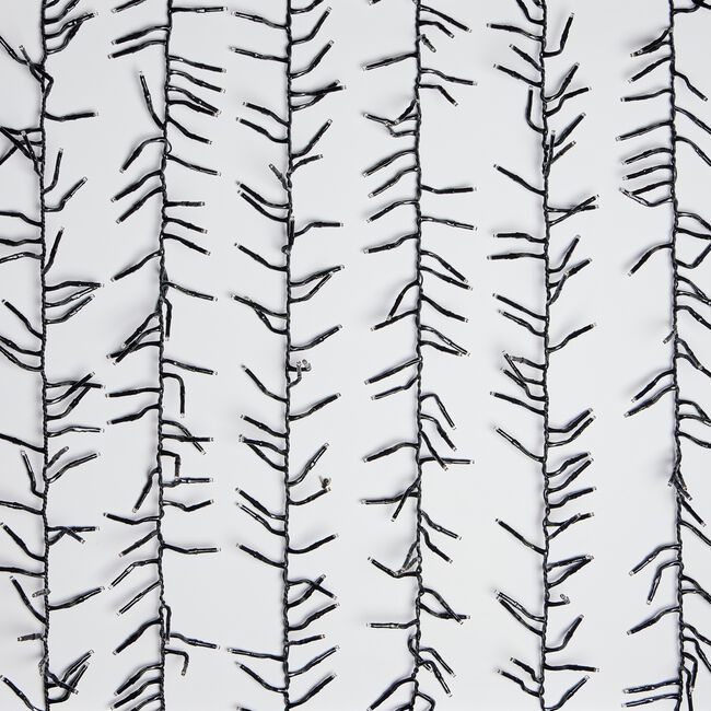 2000 LED Warm White Cluster Lights