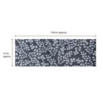 JVL Branches Black/Grey Mega Runner 57cm x 150cm