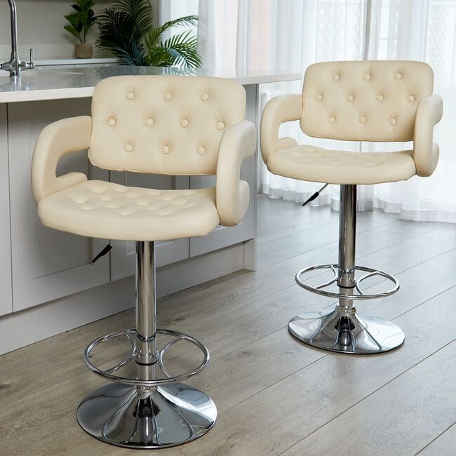 CLARENDON Barstool Cream