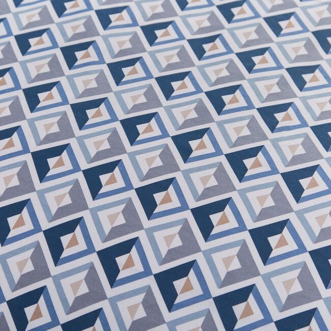 SINGLE DUVET COVER Jenkins Blue