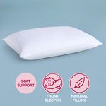 Goose Feather Soft Support Pillow