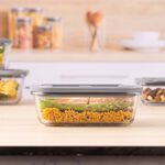 Kilner New Fresh Square 0.63L Glass Container