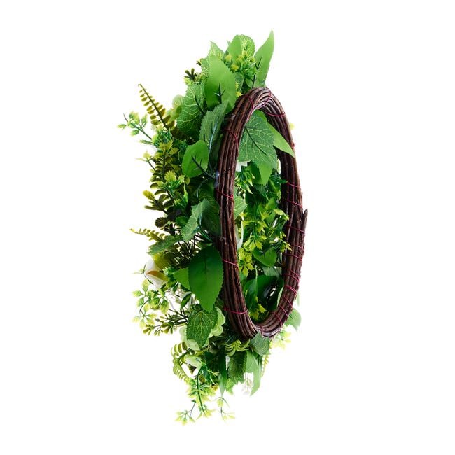 White Rose Summer Wreath