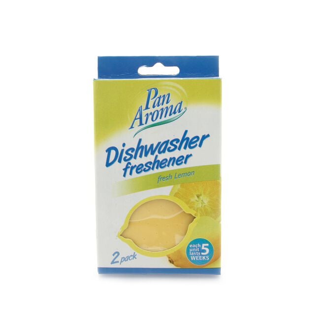 Pan Aroma Dishwasher Freshener 2 Pack Lemon