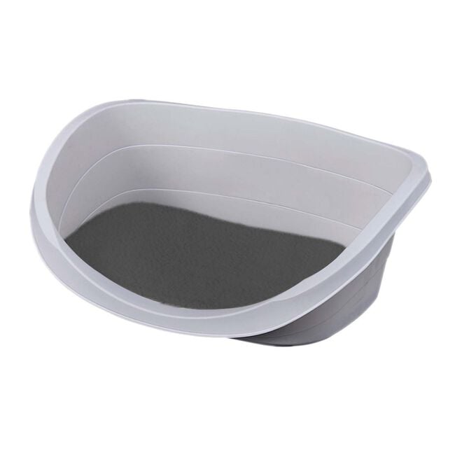Medium Plastic Pet Bed With Cushion