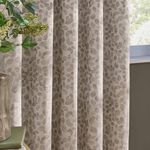 WYLDER GRACE LEAF 168X137 NATURAL Curtain