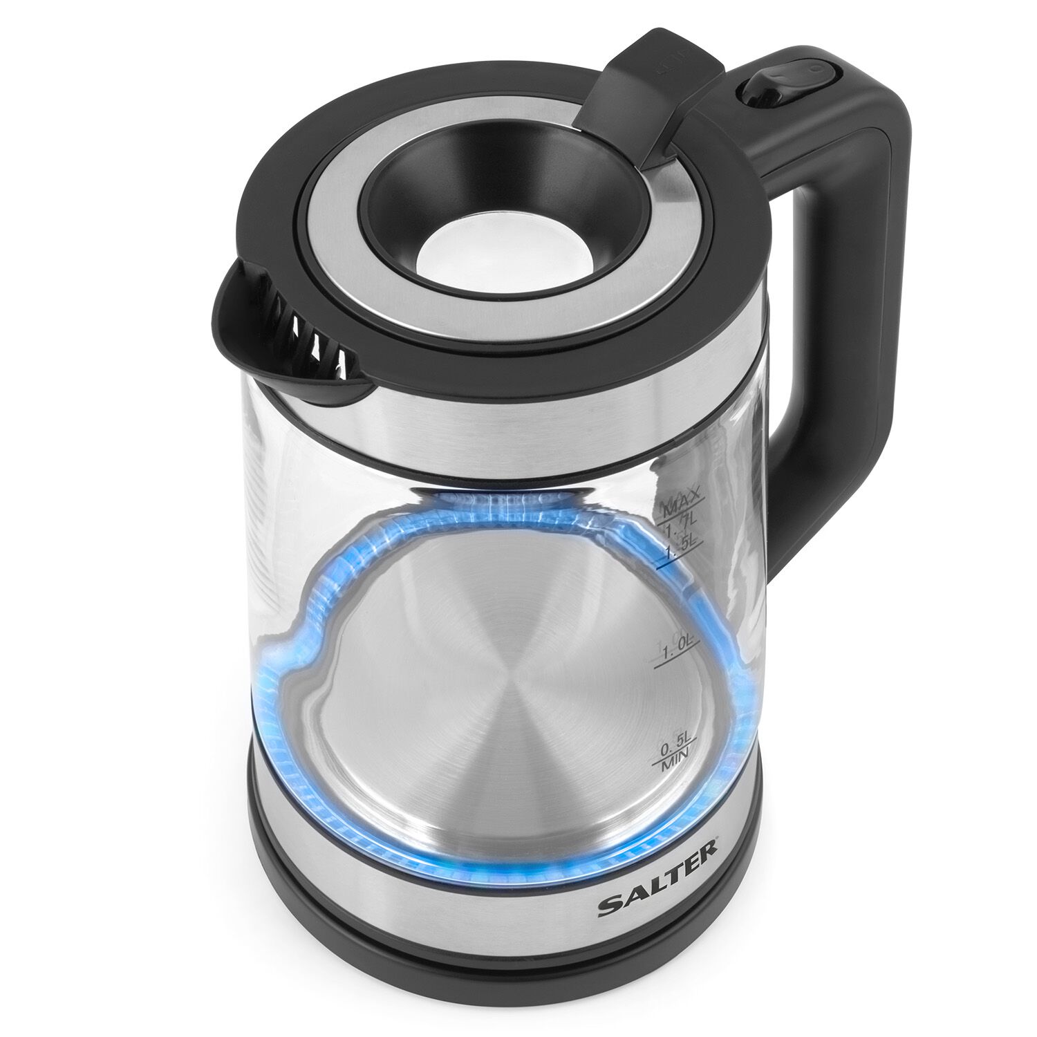 Salter EasyFill Glass 1.7L Kettle Home Store + More