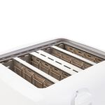 Pifco Essential 4 Slice White Toaster