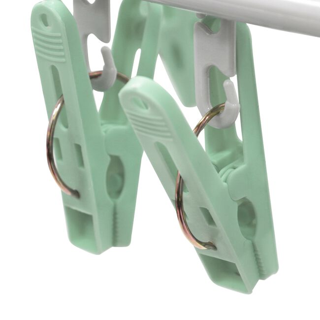 JVL Folding Sock Dryer with 20 Pegs