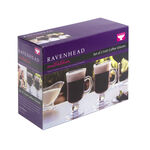 Entertain Irish Glass Coffee Cup 2 Pack