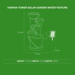 Farran Tower Solar Garden Water Feature