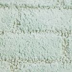 COTTON BRICK DUCK EGG 50x80 Bath Mat
