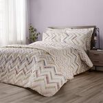 DOUBLE DUVET COVER Hannah Grey/ Green