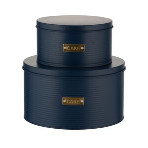 Typhoon Otto Set Of 2 Cake Tins - Navy