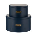 Typhoon Otto Set Of 2 Cake Tins - Navy