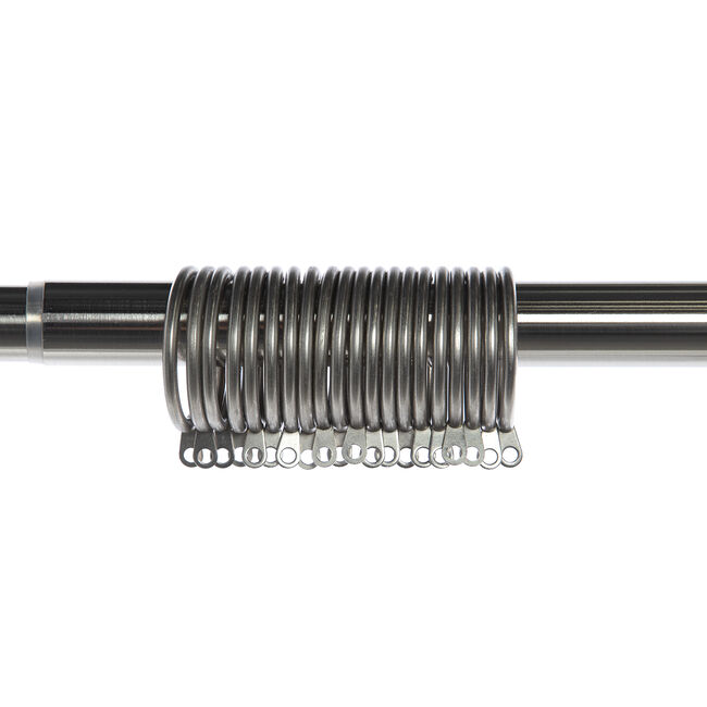 EXTENDABLE DIAMOND 28mm 120-210cm Brushed Nickel