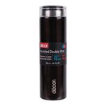 DECOR BLACK S/STEEL 300ml Vacuum Flask