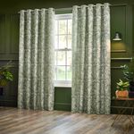 WYLDER BENGAL SAGE  90x72 Curtain