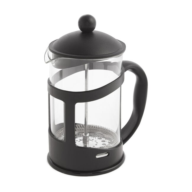 Glona Glass Cafetiere French Press 800ml - Black