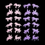 Glow In The Dark Unicorn Stick-Ons