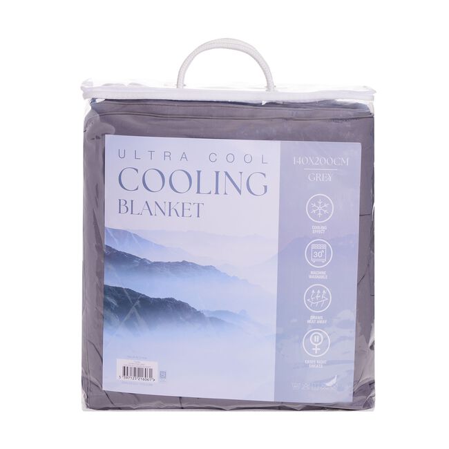 ULTRA COOL GREY 140x200cm Cooling Blanket