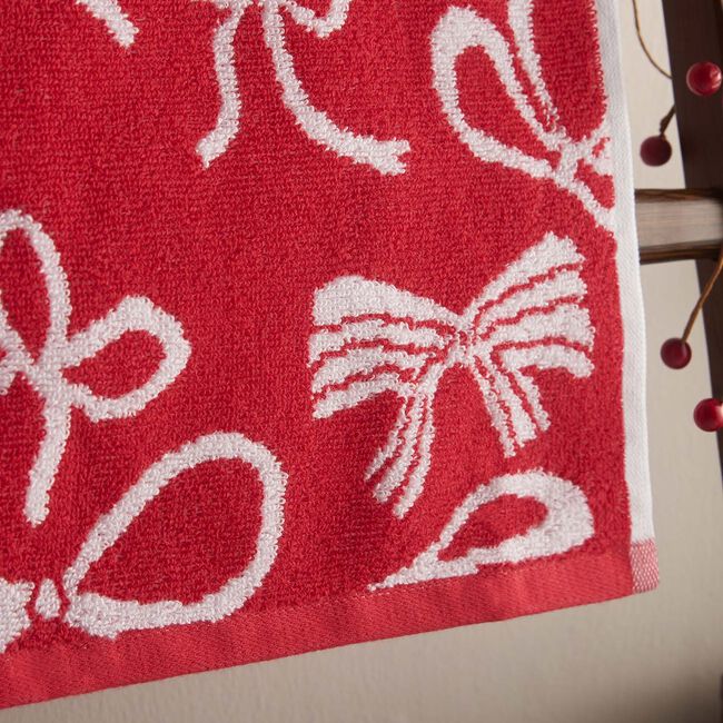 Nicole Day Bows Guest Towel - 2 Pack