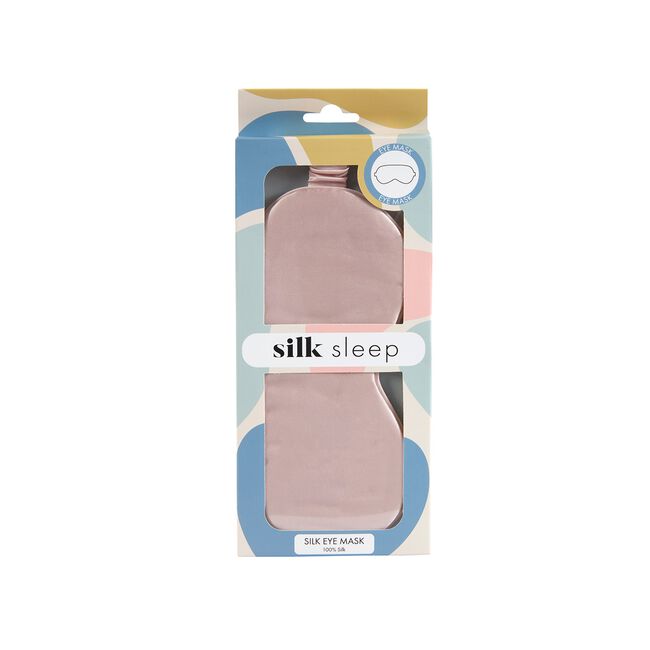 Silk Eye Mask - Blush