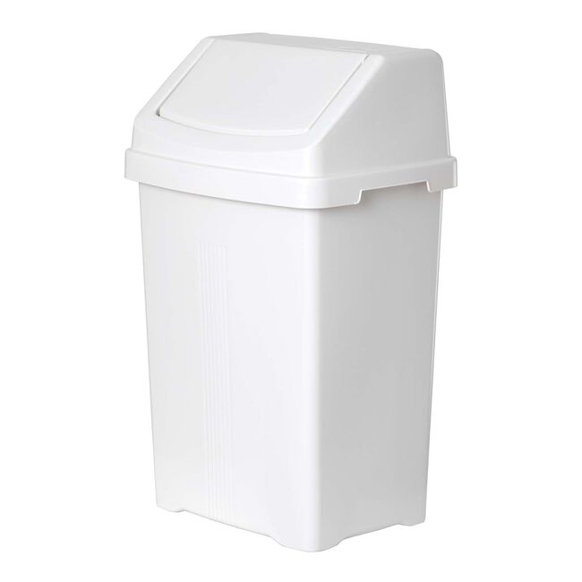 Casa Snow White Swing Bin 25L
