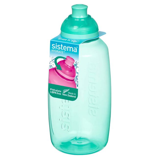 Sistema Twist'N'Sip 380ml Water Bottle